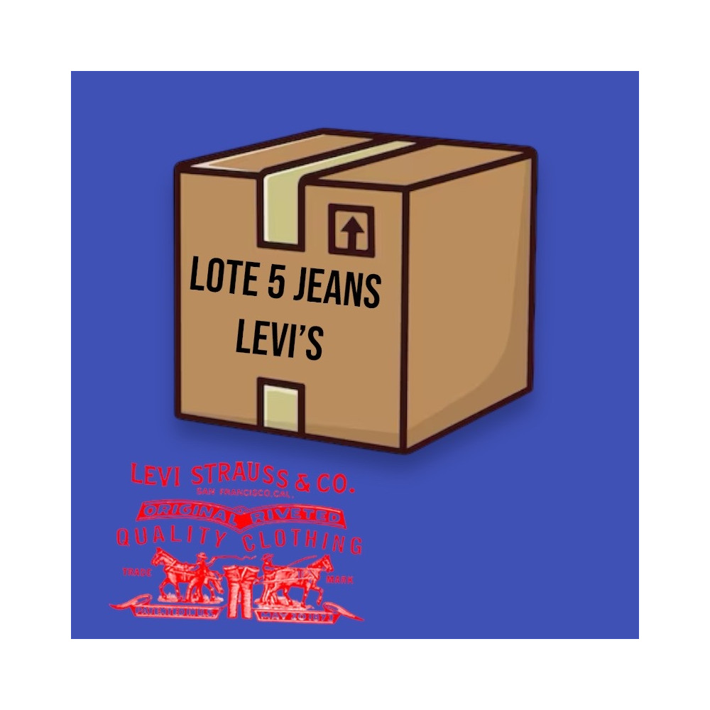 LOTE 5 PANTALONES LEVI´S