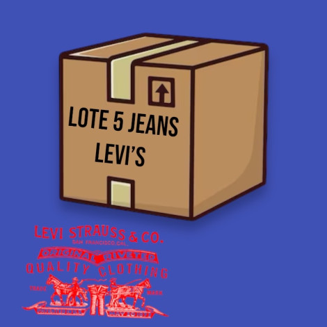 LOTE 5 PANTALONES LEVI´S